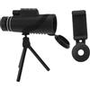 MOLUCKFU Telescopio Avvistamento Cannocchiale Accessori Escursionistici Telescopio Monoculare Monocolo Con Treppiede Telescopi Per L'astronomia Degli Adulti Gadget Vetro Nero