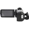 Topiky Videocamera Digitale 4K, Fotocamera Vlog con Zoom 18X da 56 MP con Touch Screen IPS da 3,0 Pollici, Videocamera HD Portatile con Supporto per Microfono Esterno per la Fotografia