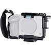 ZHFGJKSO Compatibile con kit gabbia for fotocamera completo con maniglia superiore for Sony FX3 e FX30, accesso illimitato(Cage-Black)