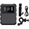 DAGIJIRD Videocamera indossabile 2K HD con visione notturna, mini fotocamera per casa, all'aperto, ciclismo