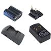 PowerSmart® - Caricabatterie 100-240 V (ingresso), 7.3 V (uscita), 0.3A (corrente in uscita) per PANASONIC 223, CR-P2, CR-P2S, CRP2P, DL223A, EL223AP, K223LA (inclusi 1 caricabatterie e 1 batteria)