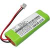 subtel 1x Batteria per Collari Animali Domestici Compatibile con Dogtra 1200NCP, 2002T Receiver, 1100NC, 40AAAM4SMX - (300mAh, 4.8V)