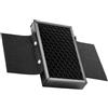 Mikinona Filtro Spot in Metallo Nero Griglia a Nido D'ape Installazione Semplice e Sicura Riflettore di Luce per Flash Accessorio per Fotografia per Flash della Fotocamera