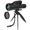 Generic Binocolo ad alta potenza, telescopio monoculare 10-30x50, telescopio compatto monoculare con zoom portatile con monocoli con lente prisma BAK4 con treppiede giochi sportivi birdwatching all'aperto in