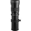 Generico Compatibile con Canon 420-800mm F/8.3 Teleobiettivo zoom manuale for 4000D 1200D 80D 90D 60D 70D T5i T6i T6s T7 T7I 7D 5D IV