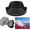 Xiuganpo Paraluce con Attacco per EF-S 10-18mm F4.5-5.6 IS, Accessorio Fotocamera Resistente All'usura, Previene la Luce Non Necessaria,