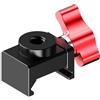 Oxxggkao Lega di alluminio 1 / 4 17 millimetri testa a morsetto adattatore per stabilizzatori fotocamera DSLR gabbie inserimento liscio montaggio