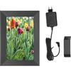 Klanata Cornice fotografica digitale elettronica con touch screen IPS HD da 8 pollici - Connettività WiFi - Processore RK3126 Quad da 1,3 GHz - Memoria interna da 16 GB - Alimentazione