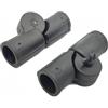 HDWSNXW Raccordo for tubo pieghevole in nylon da 1 pz 25mm for tubo in fibra di carbonio con supporto for telaio a impulsi fai-da-te