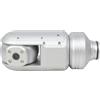 AUBEST Telecamera d'ispezione Zoom 10x Telecamera di ispezione del tubo di fognatura con vista a 360 gradi con testa della telecamera di inclinazione panoramica 512hz Tranmiter(360 degree rotation)