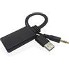 Yoper Adattatore Bluetooth compatibile con BMW Mini Cooper Aux 3.5 Cellulare Play HiFi Musica