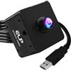 ELP Telecamera USB ad alta velocità 4K 60FPS per computer, mini UVC 2160P USB3.0/2.0 Lightburn per Windows, Linux, Mac, Pi, Fast Frame grandangolare 100° (H) IMX678 Webcam per PC Laptop Jetson Nano
