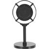 WATIIFUFU Modello Microfono Retrò Vintage in Plastica Supporto Antico, Decorazione Casa e Accessorio per Feste e Studio Fotografico, Leggero e Portatile per Uso Interno ed Esterno