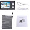 Annadue Fotocamera Digitale da 48 MP Schermo da 2,8 Pollici Zoom 16X Videocamera 2K Videocamera CCD Vlog retrò con Luce Flash Filtri Integrati per Vacanze Viaggi in Campeggio