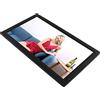 Aeun Monitor, Monitor Fotografico Touch Screen 1080P da 24 Pollici con Adattatore per Dormitorio (Spina europea)
