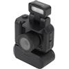 Generic Piccola Videocamera DVR, Piccola Videocamera Registrazione in Loop Schermo a Colori da 1,44 Pollici Connessione OTG Batteria a Lunga Durata per Viaggi Sport Ciclismo (BLACK)