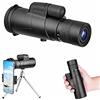 WANWEN Telescopio monoculare per Smartphone, cannocchiali per Visione Notturna per Adulti ad Alta Potenza con Forte capacità di Zoom, cannocchiali Fmc Bak4 Impermeabili, binocolo Portatile Little Surprise