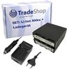 Trade-Shop OFFERTA im Set: fotocamera ad alte prestazioni Li-Ion batteria + Batteria Caricabatteria da auto con adattatore per auto sostituisce Sony NP-F930 NP-F550 NP-F750 NP-F950 NP-F960 NP-F970 per SONY