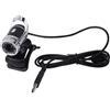 AKLOSIPY Clip su Webcam da 12 M HD 360 Rotante con Fotocamera Integrata per PC Rossa USB 2.0 per Videochiamate su PC Videocamera Web Compatibile con Algoritmo A9 (SILVER)