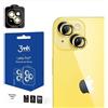 3MK Obiettivo della fotocamera in vetro temperato per iPhone 14 Plus - 3MK Lens Protection Pro giallo