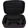 Jectse Custodia da Trasporto per Console 2, Custodia da Viaggio, Console di Gioco Portatili Antiurto, Borsa Nera Anti Collisione per Accessori Console di Gioco (Standard)