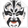 DIYthinker Opera di Pechino opera di Pechino maschera facciale colorato Zhangfei Ganlusi arte cinese tradizionale cultura illustrazione modello occhiali panno di pulizia del pulitore dello schermo 5PCS