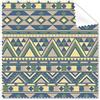 DIYthinker Blu giallo a rombi triangolo quadrato irregolare Nordic illustrazione modello occhiali panno di pulizia Gift Phone Screen Cleaner 5PCS
