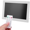 Dpofirs Cornice Elettronica Intelligente da 12 Pollici, Cornice Digitale con Risoluzione HD 1280X800 Supporto Riproduzione MP3/MP4/immagine (Spina europea)