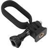 Akozon Supporto per Telaio della Fotocamera per Go 2, Adattatore per Filettatura della Custodia del Supporto Angolo Regolabile Accessori GO2 Tiny Motion ActionCamera Bundle