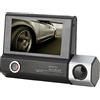Jectse Telecamera da Cruscotto Anteriore Posteriore 1080P FHD, Registrazione in Loop, Visione Notturna, Impermeabile, Rilevamento del Movimento, per Auto (F10)