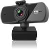 YIXANNX Computer desktop Webcom 2K Videocamera portatile per conferenze con telecamera grandangolare 1440P con messa a fuoco automatica Web Cam PC portatile