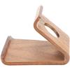 Jelquix Supporto per Telefono Cellulare Integrato in Legno Supporto per Tablet da Tavolo Durevole per Ricarica di Classe Online, Adatto a Tutti i Telefoni e Tablet (Colore noce)