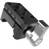 GKYQVE Alluminio leggero Guide Scorrevoli Morsetto di Montaggio Per Treppiedi Design A Sgancio Rapido Compatibile 1/4 3/8 Accessori Per Fotocamere Professionale Staffa Slider Camera