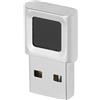 Generic Lettore di Impronte Digitali USB Ad Alta sensibilità a Corrispondenza Rapida per Computer Portatile, Scanner di Impronte Digitali Touch Hello a 360 Gradi in Lega di Zinco
