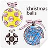 DIYthinker Merry Christmas Round Candy occhiali modello di pulizia del pulitore dello schermo in camoscio tessuto 2PCS