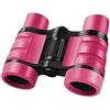 Generic Binocolo con ingrandimento 4X30 pieghevole portatile, compatibile telescopi di osservazione all'aperto(Pink)