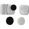 Generic 1 copriobiettivo per Insta360 GO Ultra, protezione per obiettivo, antigraffio, antipolvere, copertura protettiva per obiettivo della fotocamera GO Ultra Thumb (nero)