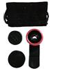 Generic Kit obiettivo grandangolare rosso con obiettivo fisheye macro, 3 pezzi, con clip