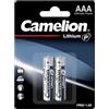Camelion 19000122 - Batteria al litio FR03/Micro/AAA/confezione da 2 argento