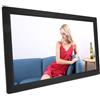 Generic Cornice per Foto Digitale, Cornice per Foto Digitale 23,6 Pollici 100‑240 V 16:9 Display IPS Supporto Scheda di Memoria 1920x1080 per Video (Spina europea)