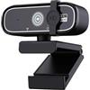 BJdfgE Webcam Q1 4K con microfono automatico e cancellazione del rumore, protezione for la privacy, base regolabile for PC/laptop/Zoom riproduzione gratuita(2K Auto Focus)