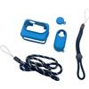Navna Custodia protettiva da viaggio in morbido silicone con cinghia per fotocamera 360 GO3 Design leggero antigraffio flessibile set protettivo in silicone