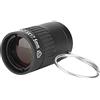 CUSROS Telescopio 2,5 x 17,5 mm per adulti bambini principianti telescopi per astronomia, sport all'aria aperta, mini telescopio monoculare tascabile portatile con anello da dito nero taglia unica