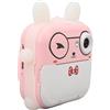 Jectse Mini Fotocamera Digitale, Stampa Termica Fotocamera con Stampa da 24 MP 800 MAh, Superiore a 3 Anni, per Scattare Foto (PINK)