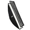 Walimex pro Softbox Strip light Essential 40 x 180 cm, modellatore di luce girevole a 360° incl. griglia, adattatore Bowens e borsa per il trasporto, per la fotografia di prodotti e persone