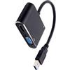 Generico USB 3.0 to Adapter, Aluminum Alloy HD Connector, Plug-and-Play USB to Converter with 1920x1080 Resolution Support for Computer Laptop TV Monitor Home Entertainment Use