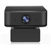 SHENGXINA Tracciamento automatico a 360 ° Viso Webcam 1080p completo HD Web Cam con microfono USB Telecamera di riconoscimento automatico for Pc Conferenza for computer Webcam pc
