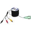BJdfgE Telecamera subacquea for la pesca con cavo 6 pezzi 1W LED lampada bianca luci Fish Finder obiettivo della fotocamera 1000tvl(10M)