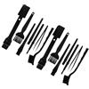 ELAYARD Set 14 Pezzi Spazzole Antistatiche in Nylon per Pulizia Elettronica Kit Multifunzione per Tastiere Laptop Monitor e Cruscotti Auto Spazzole Dure Antistatiche Esd Impugnatura