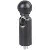 Tmboryuu Adattatore per fotocamera in metallo resistente da 17 mm a 1/4 pollici per dispositivi di montaggio stabile su treppiedi supporti per telefono auto per adattatore esterno moto